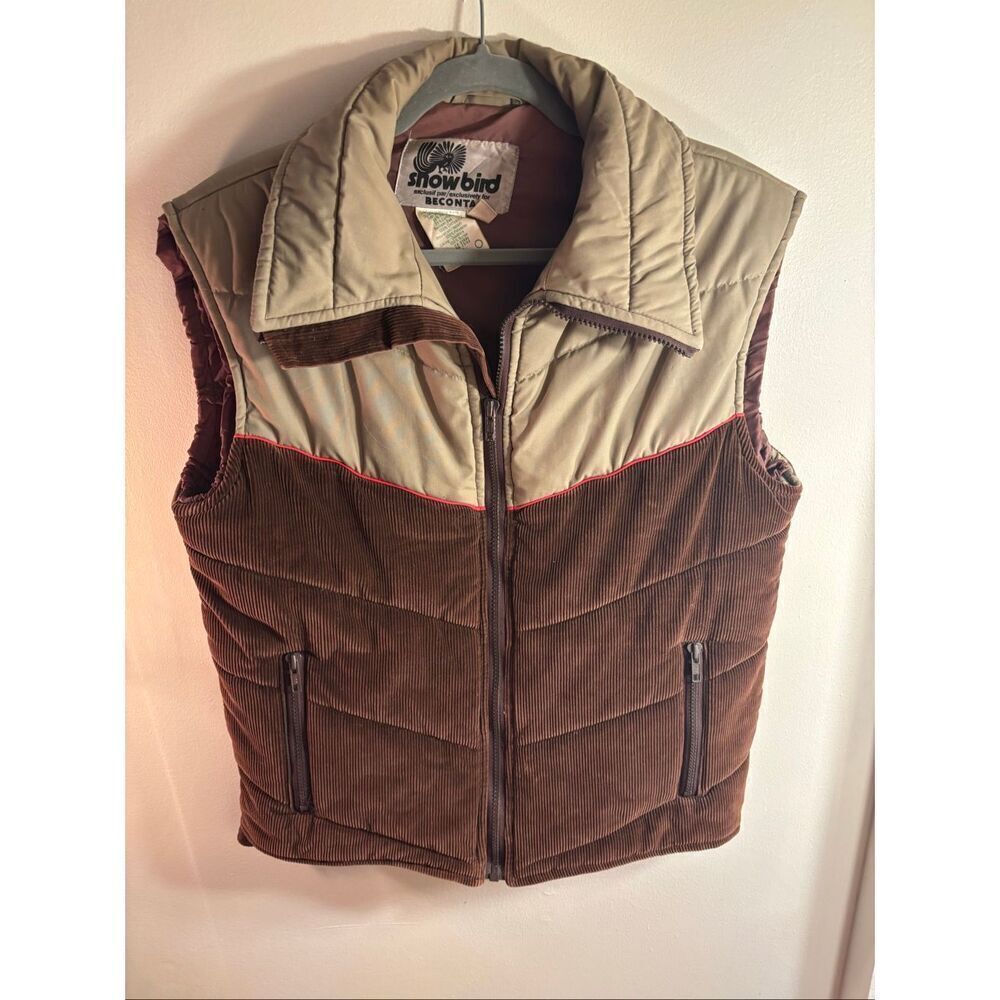 Vintage Beconte Snowbird Vest